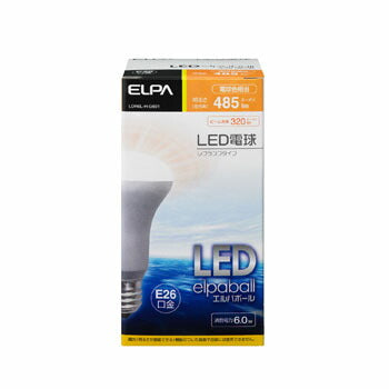 LDR6L-H-G601_1744500_LED電球 レフ型 40W形 E26 電球色_ELPA(エルパ・朝日電器)